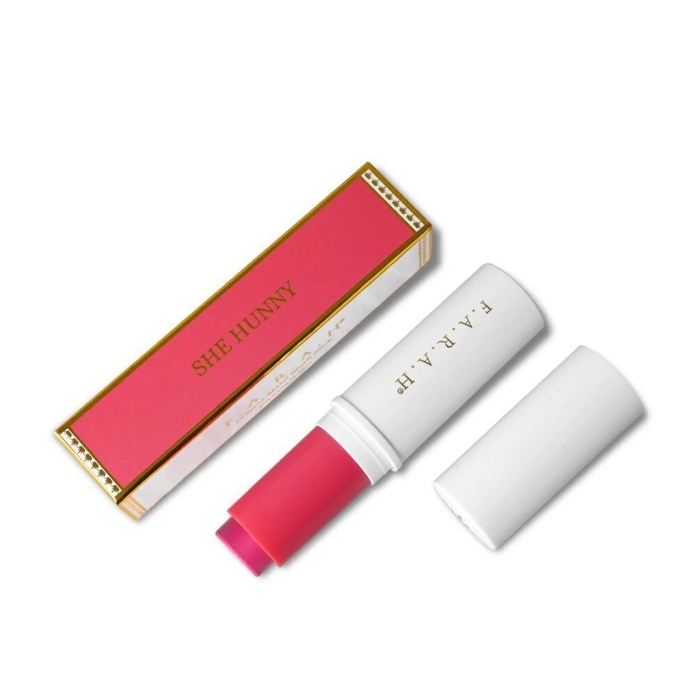 🆕 F.A.R.A.H Creamy Malai Blush Stick - She Hunny (Pinky Coral-Peach)